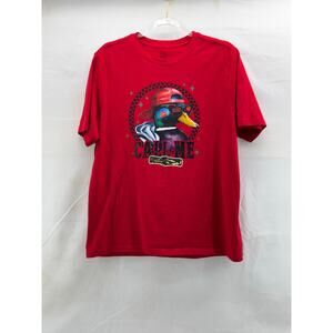 Boys XL 14/16 husky Red Duck “call me” t-shirt